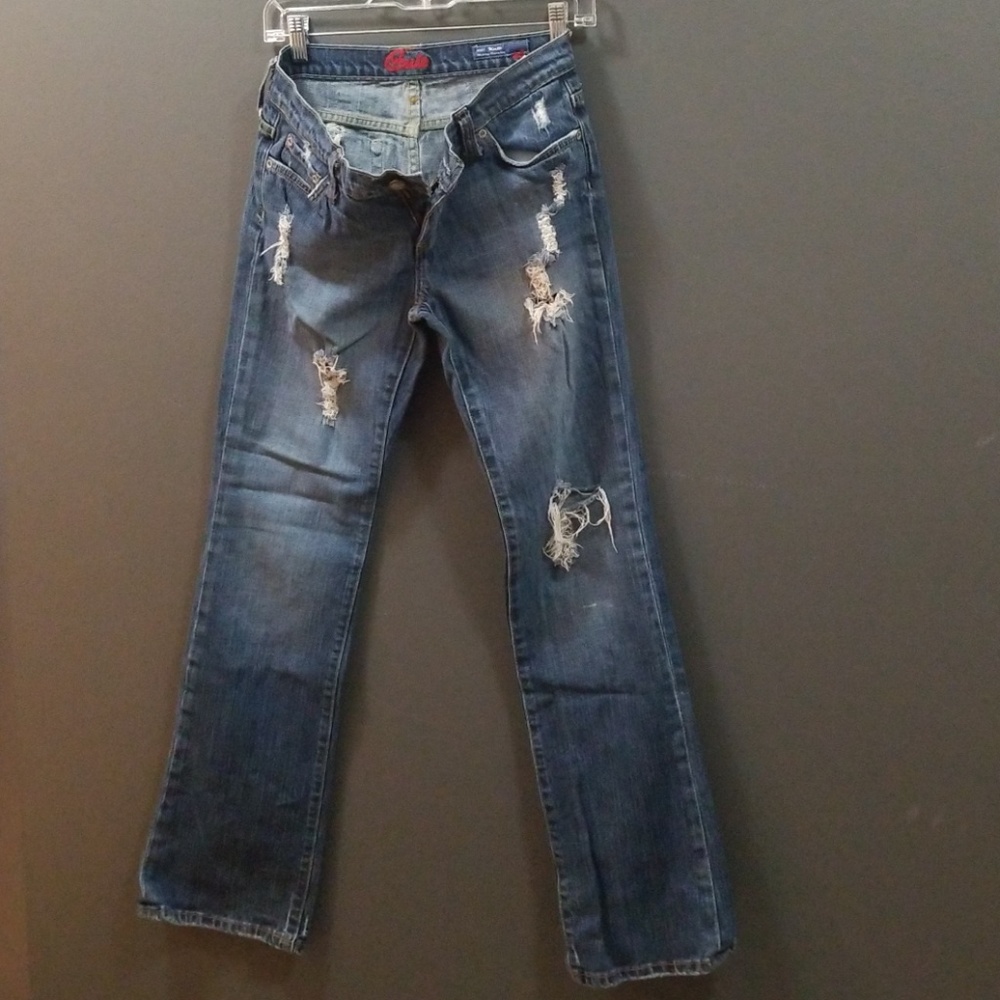 Blue cult jeans.